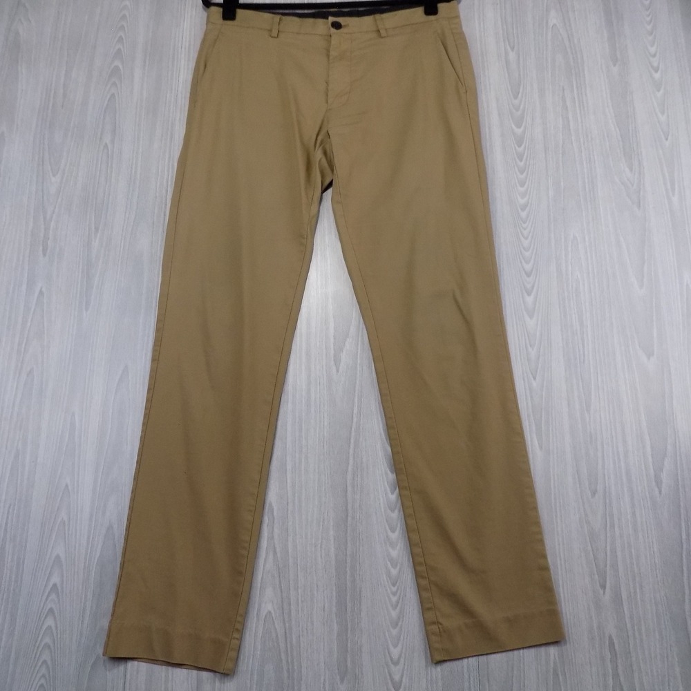 Bonobos 3XDRY Chino Pants Mens 31x32 Tan Performance Outdoor EUC
